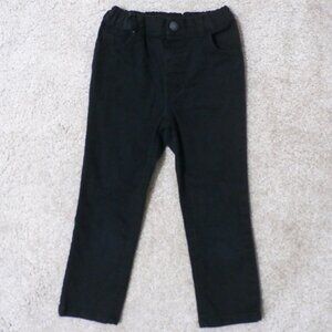 Garanimals KIDS SLIM BLACK PANTS Size 5T Pull-On 5 Pocket with Adjustable Waist